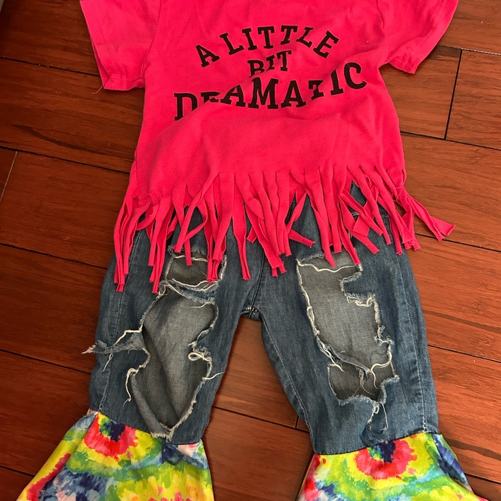A Little Bit Dramatic Kids Set - Pink and Blue